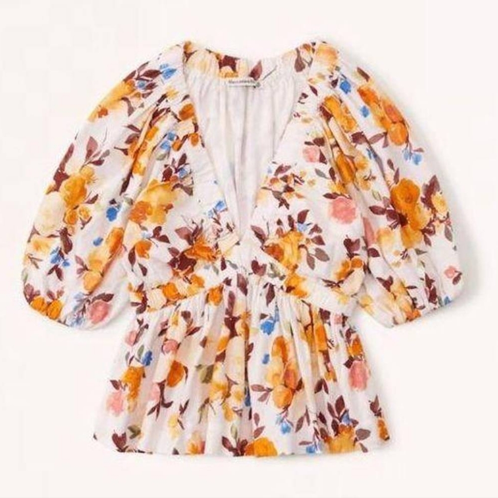 Abercrombie&Fitch Linen Blend Top
